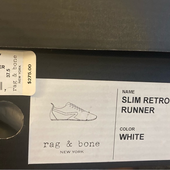 Rag and Bone. Slim retro runner. Brand new. Genuine. Rag and Bone - Picture 3 of 4